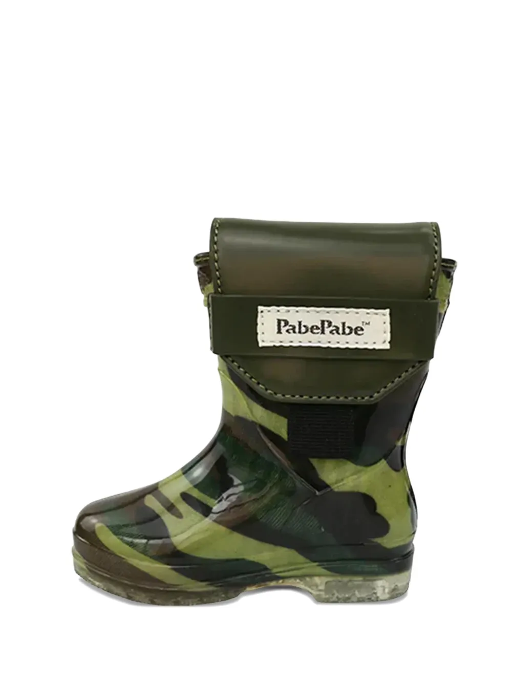 Pabepabe camouflage-pattern phone bag | Green | Image 1