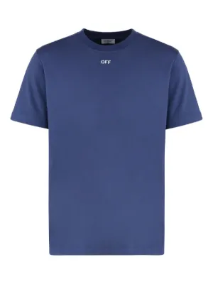 Prada Cotton T-shirt | Blue | FARFETCH