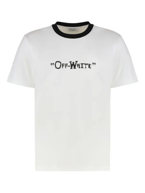 Off-White cotton blend T-shirt