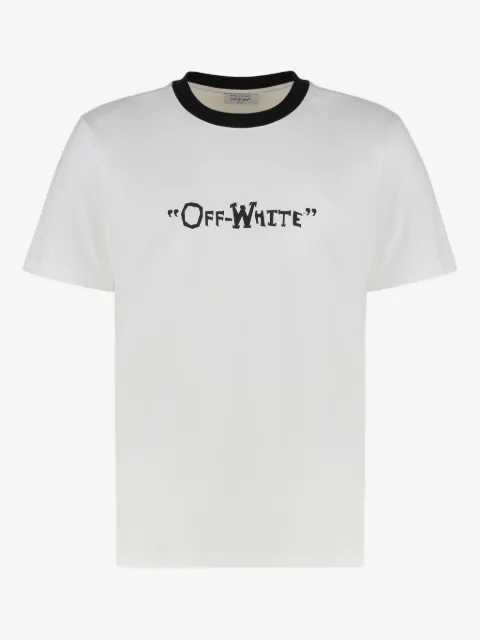 Off-White cotton blend T-shirt