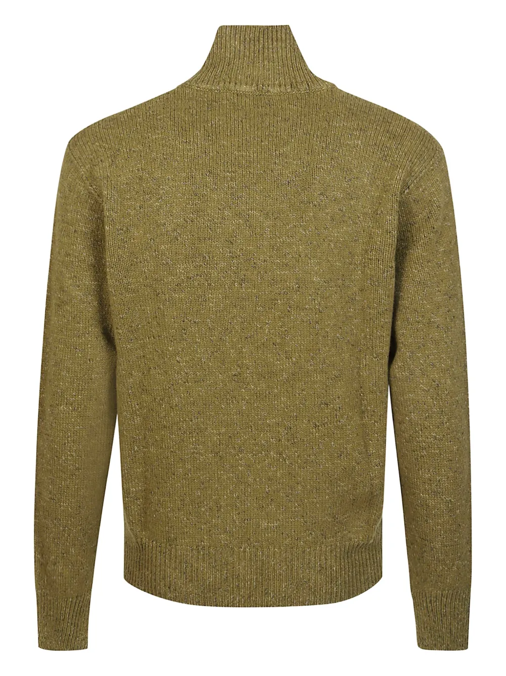 Altea High-neck Wool Sweater In Green