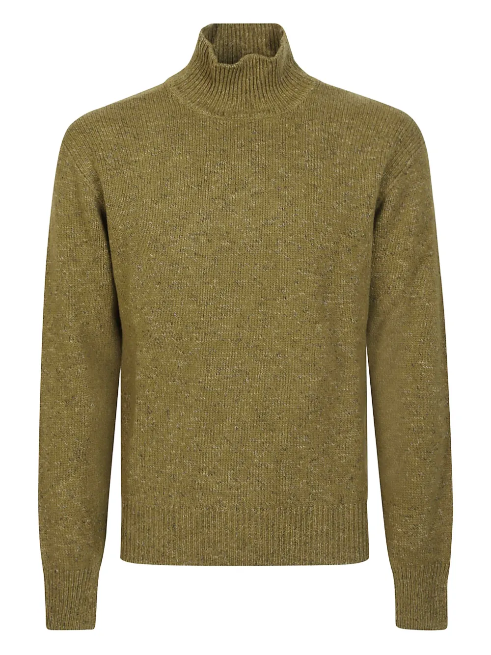 Altea High-neck Wool Sweater In Green