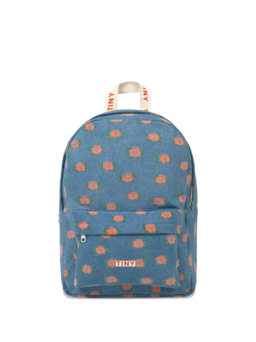 Tiny Cottons floral-print backpack | Blue | Image 1