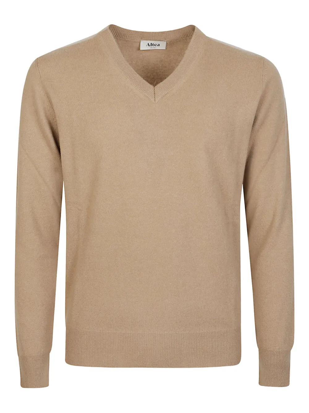 Altea V-neck cashmere sweater | Neutrals | Image 1