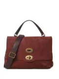Zanellato leather tote bag - Red