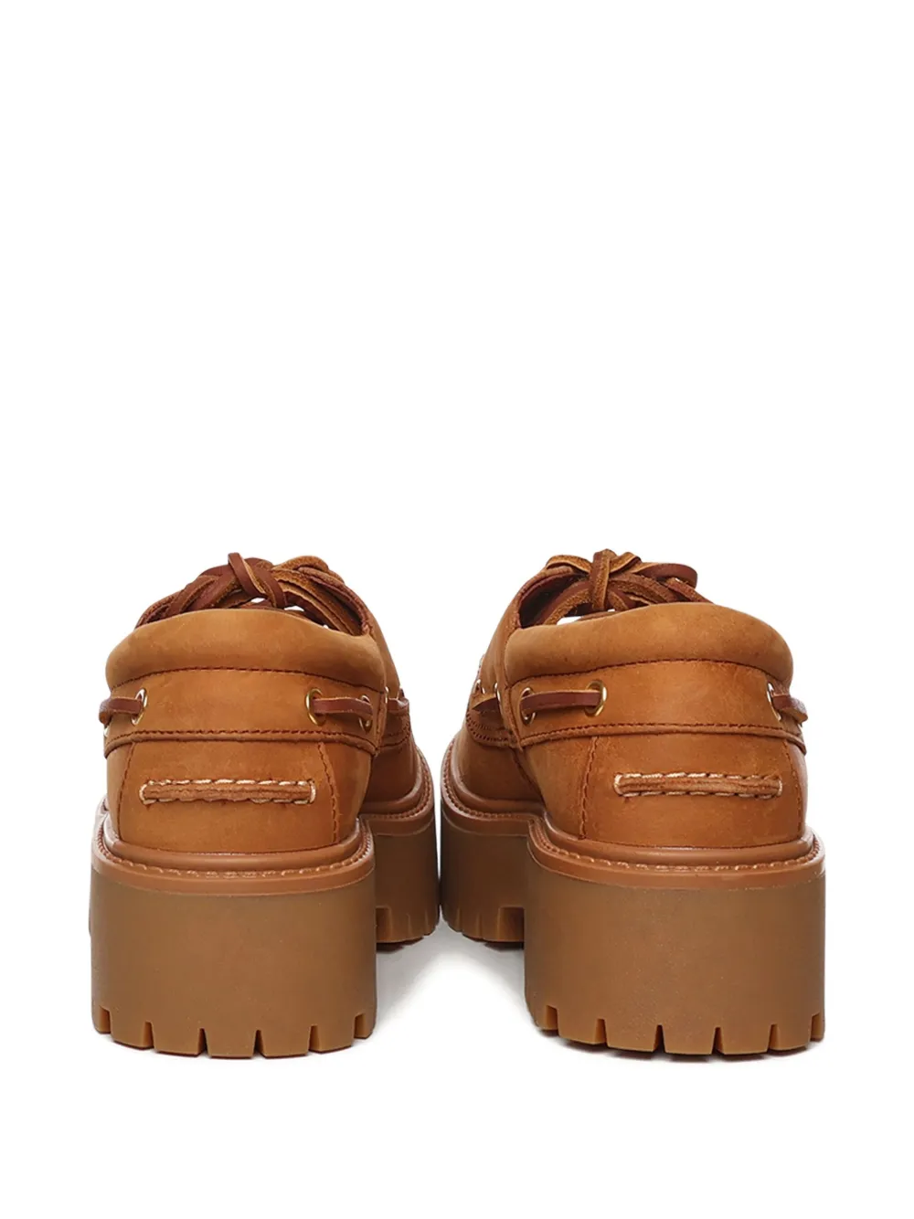 Timberland Stone Street Platform Boat Shoe In Brown