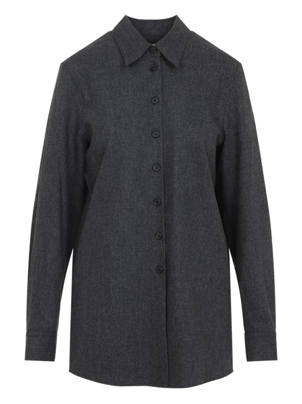 Khaite Wool Shirt In Gray