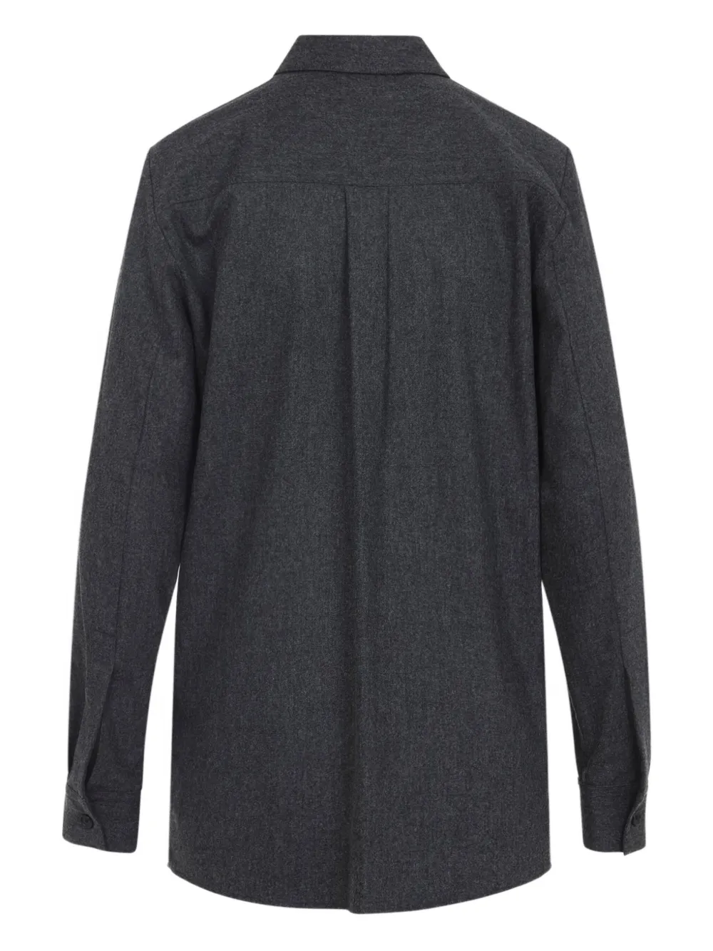 KHAITE Wollen blouse - Grijs