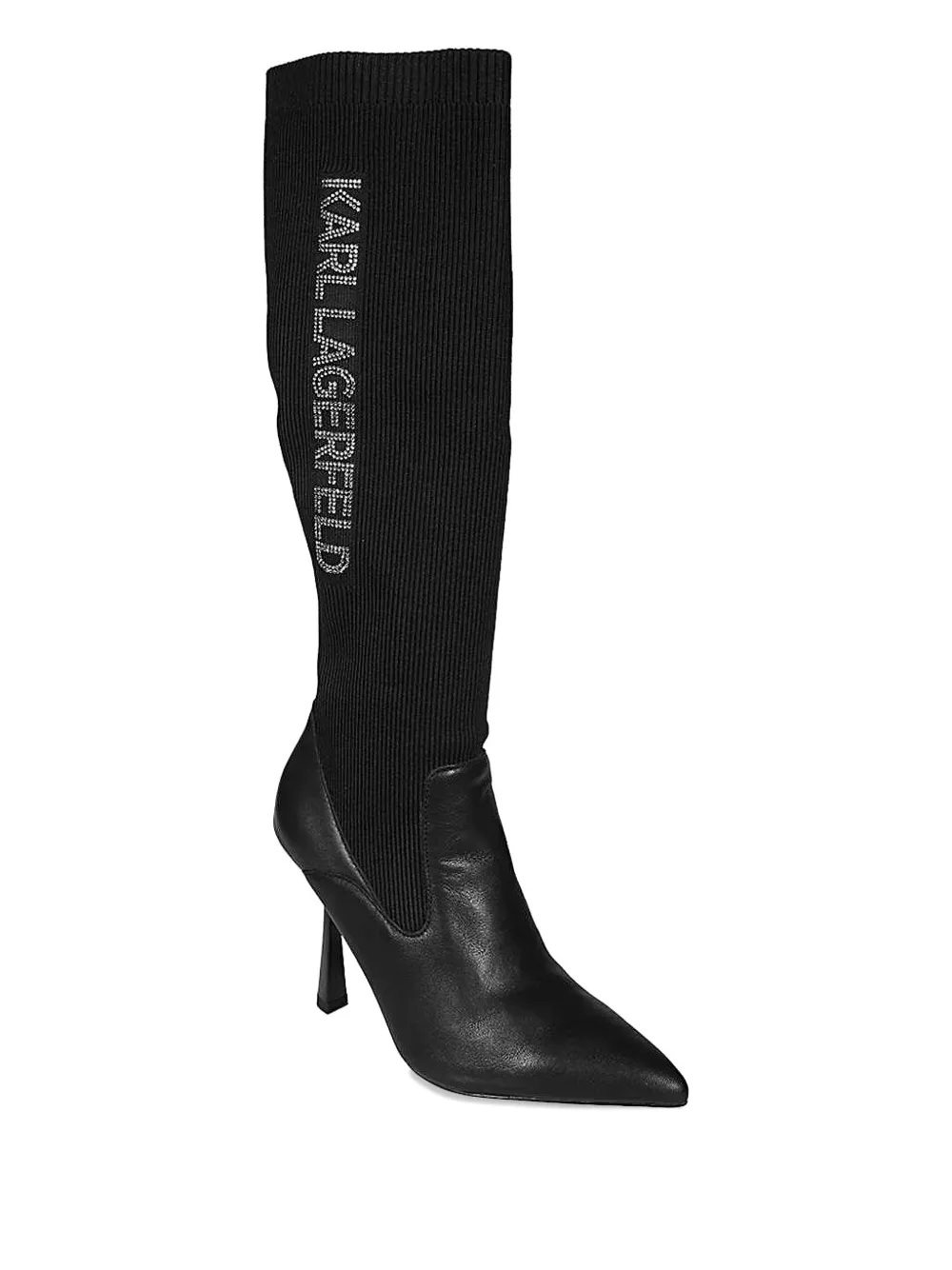 Karl Lagerfeld 100mm Pandara II boots Black