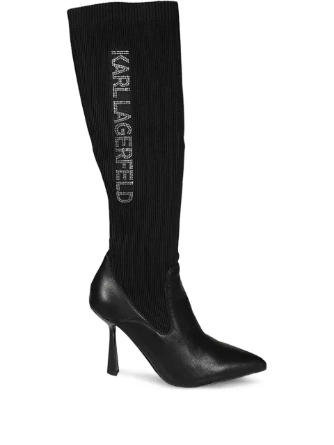 Karl Lagerfeld 100mm Pandara II boots