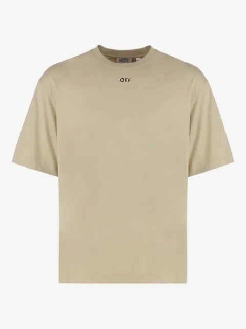 Off-White cotton T-shirt