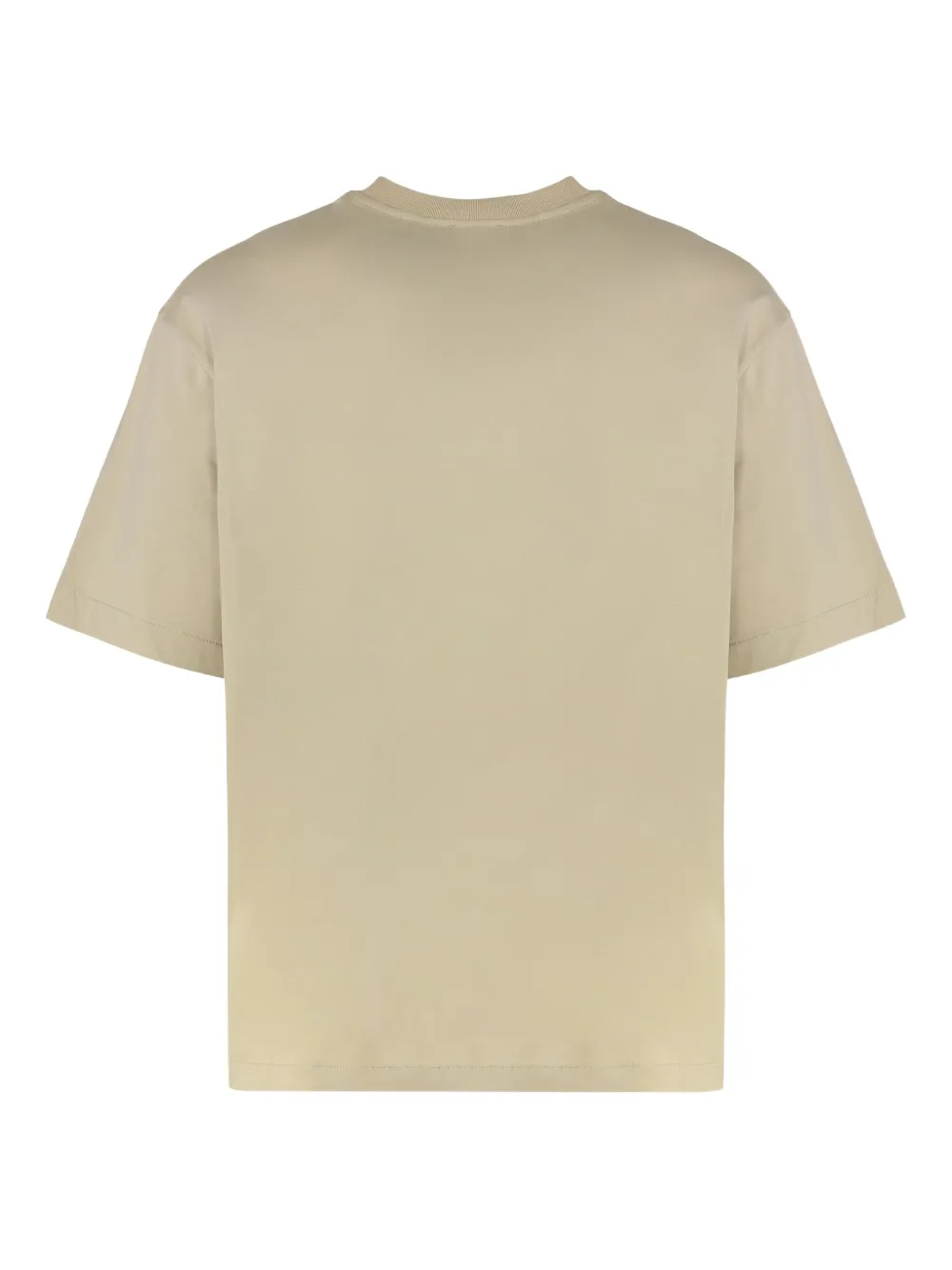 Off-White Katoenen T-shirt - Beige