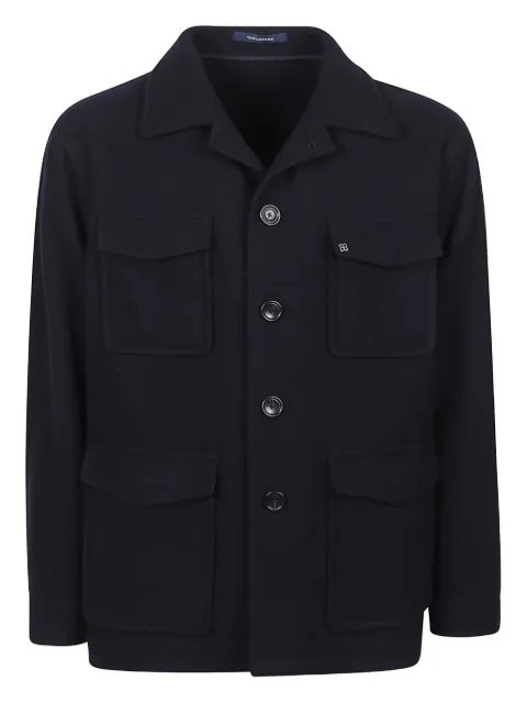 Tagliatore buttoned flap-pocket jacket