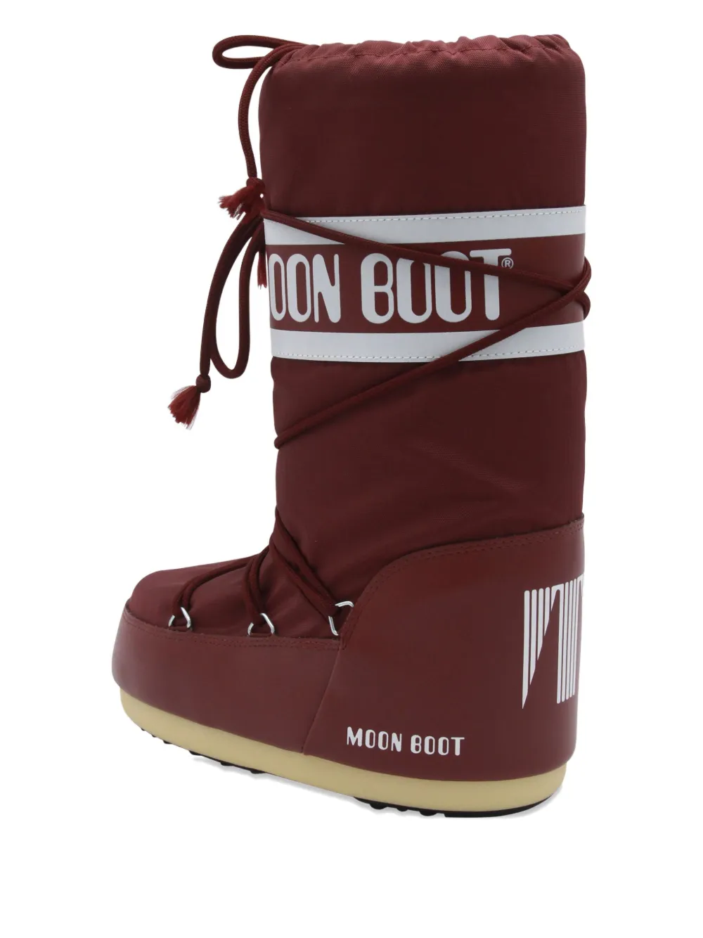 Moon Boot logo-print snow boots Red
