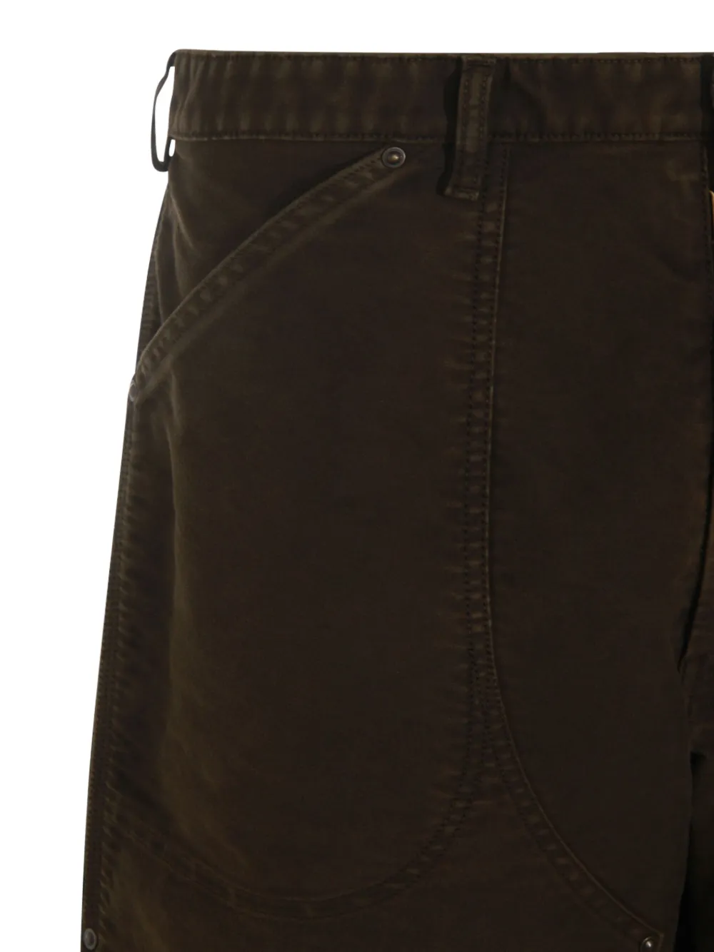 Maison Margiela straight-leg trousers - Bruin