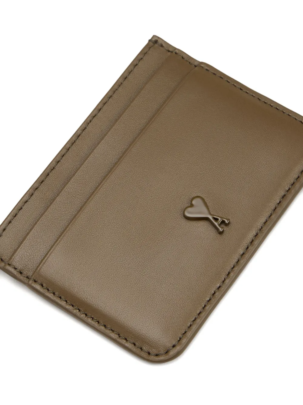 AMI Paris Pasjeshouder met logo Bruin