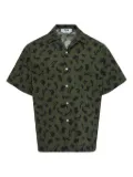 MSGM rabbit-print button-up shirt - Green