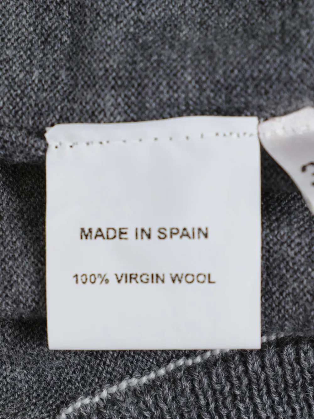 Sonia Carrasco V-neck Wool Vest In Gray