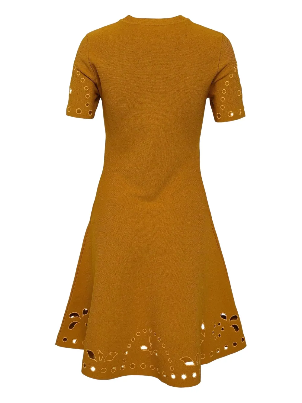 Ulla Johnson Fania eyelet-embellishment mini dress - Bruin