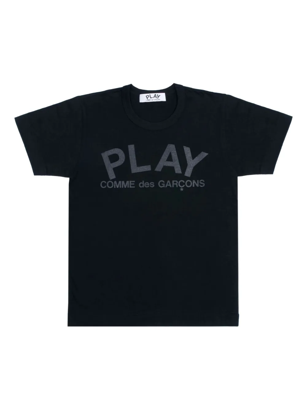 Comme Des Garçons Play T-Shirt mit Logo-Print - Schwarz