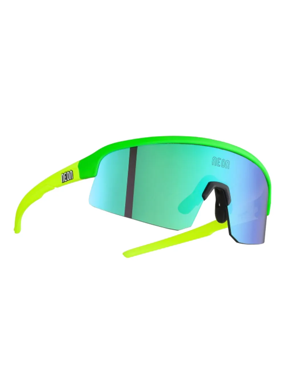 Neon lentes de sol Viper con armazón geométrica | verde | Image 1