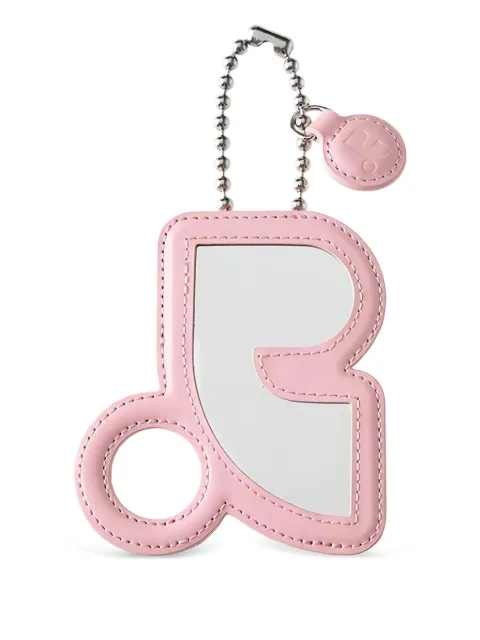 Rest&Recreation mirror leather carholder keyring