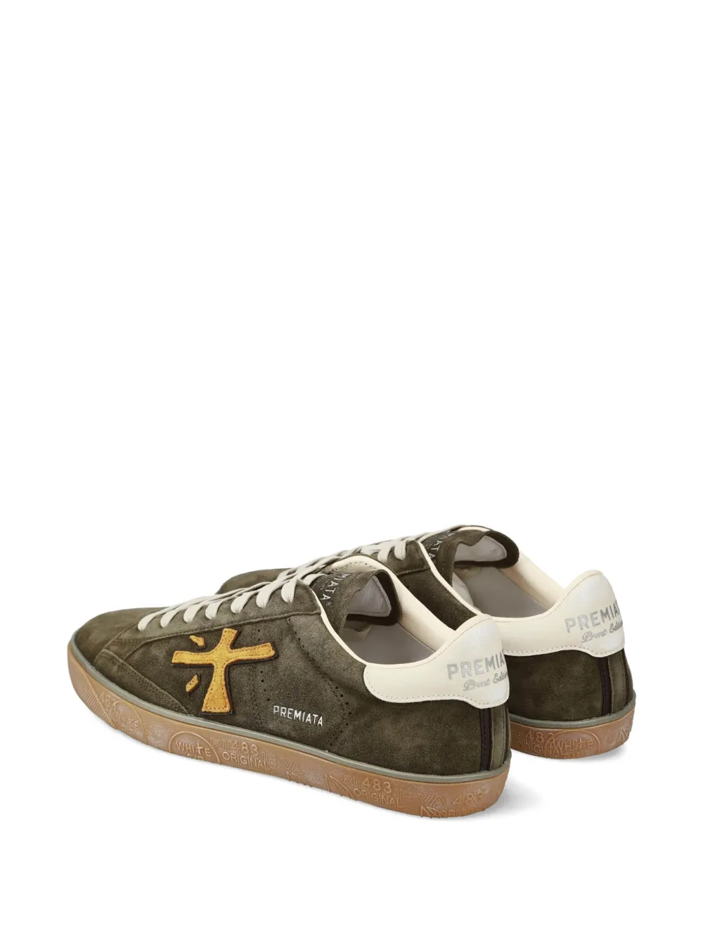 Premiata suede sneakers Green