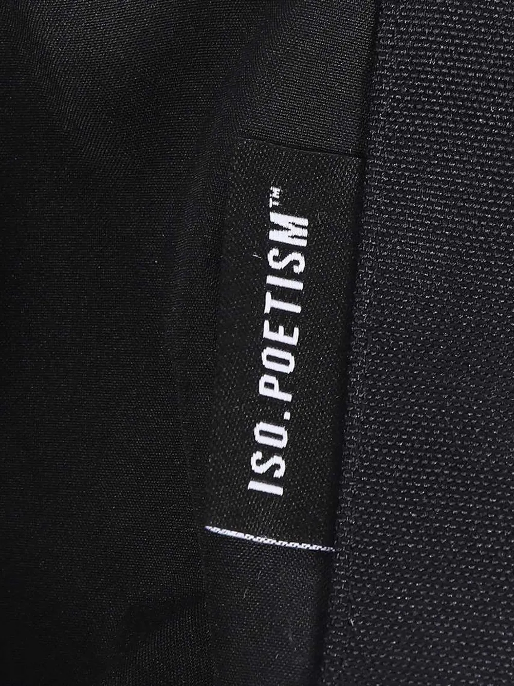 Iso.poetism Logo-detail Face Mask In Black