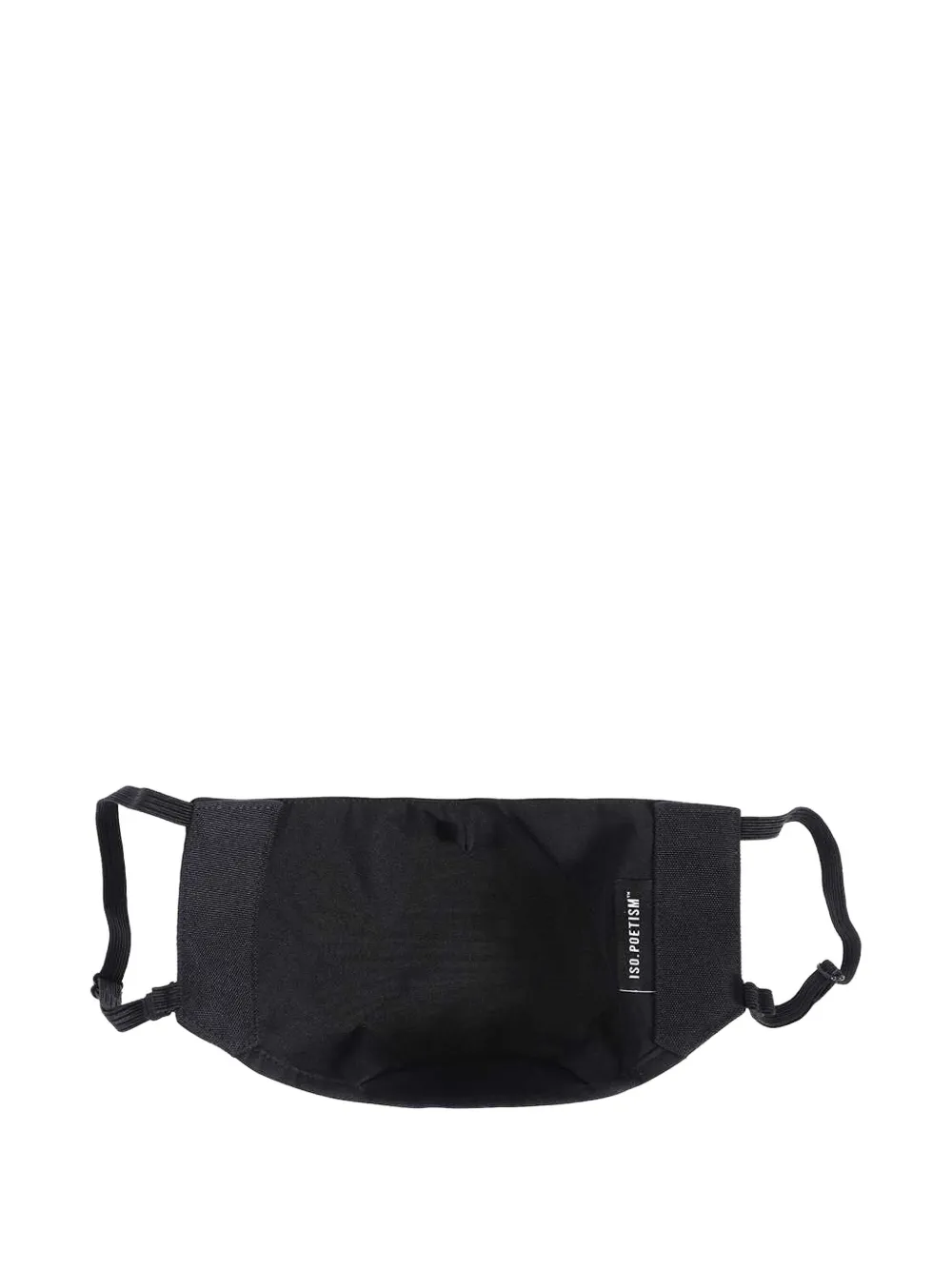 Iso.poetism Logo-detail Face Mask In Black