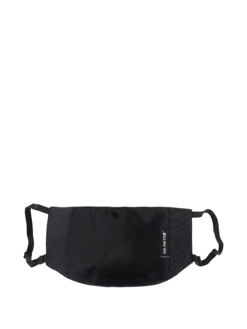 ISO.POETISM logo-detail face mask