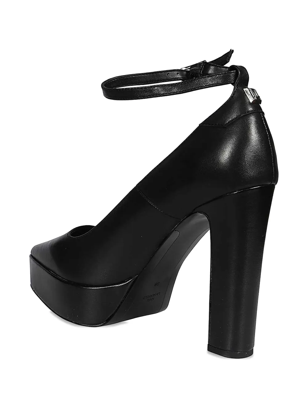 Karl Lagerfeld Pumps met enkelbandje Zwart