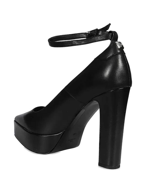 Karl Lagerfeld Pumps Met Enkelbandje Zwart FARFETCH NL