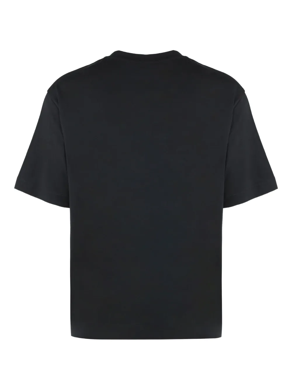 Off-white Cotton Crew-neck T-shirt In Black