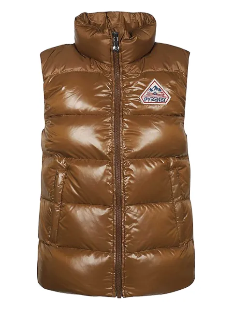 Pyrenex quilted-patch gilet