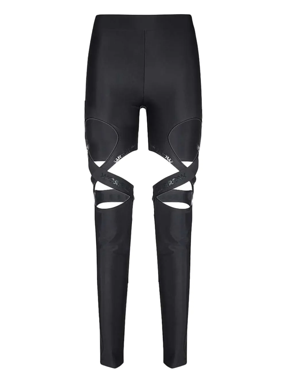 BARROW cut-out strap leggings | Black | Image 1