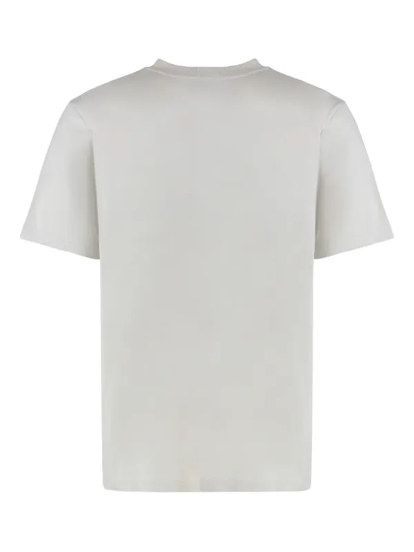 argue＊RANDOM RIB KNIT T-SHIRTS OFF-WHITE argue＊RANDOM RIB KNIT T-SHIRTS OFF-WHITE White Off Stamp