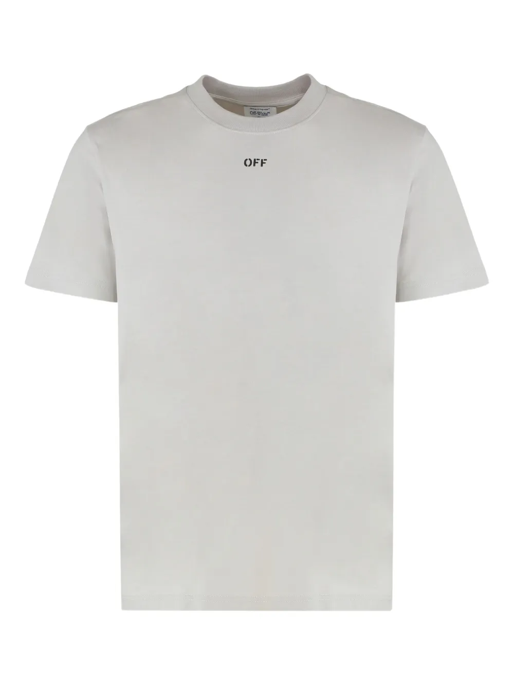 Off-White クルーネック Tシャツ - グレー Off-White クルーネック Tシャツ - グレー