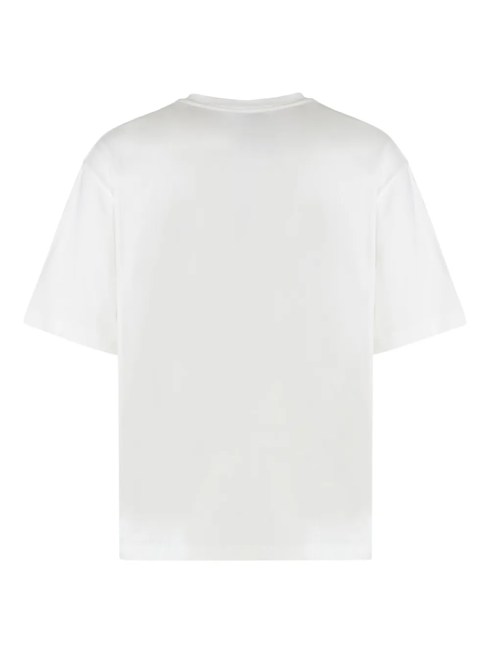 Off-white Cotton Crew-neck T-shirt In Neutral