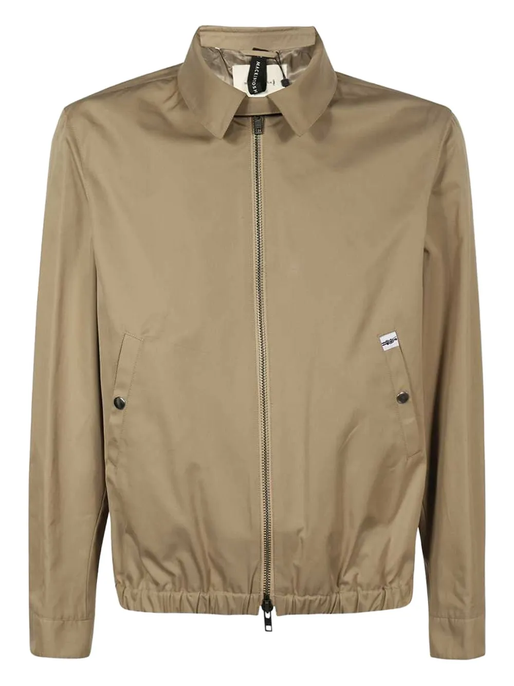 Mackintosh elasticated-bottom full-zip jacket | Neutrals | Image 1