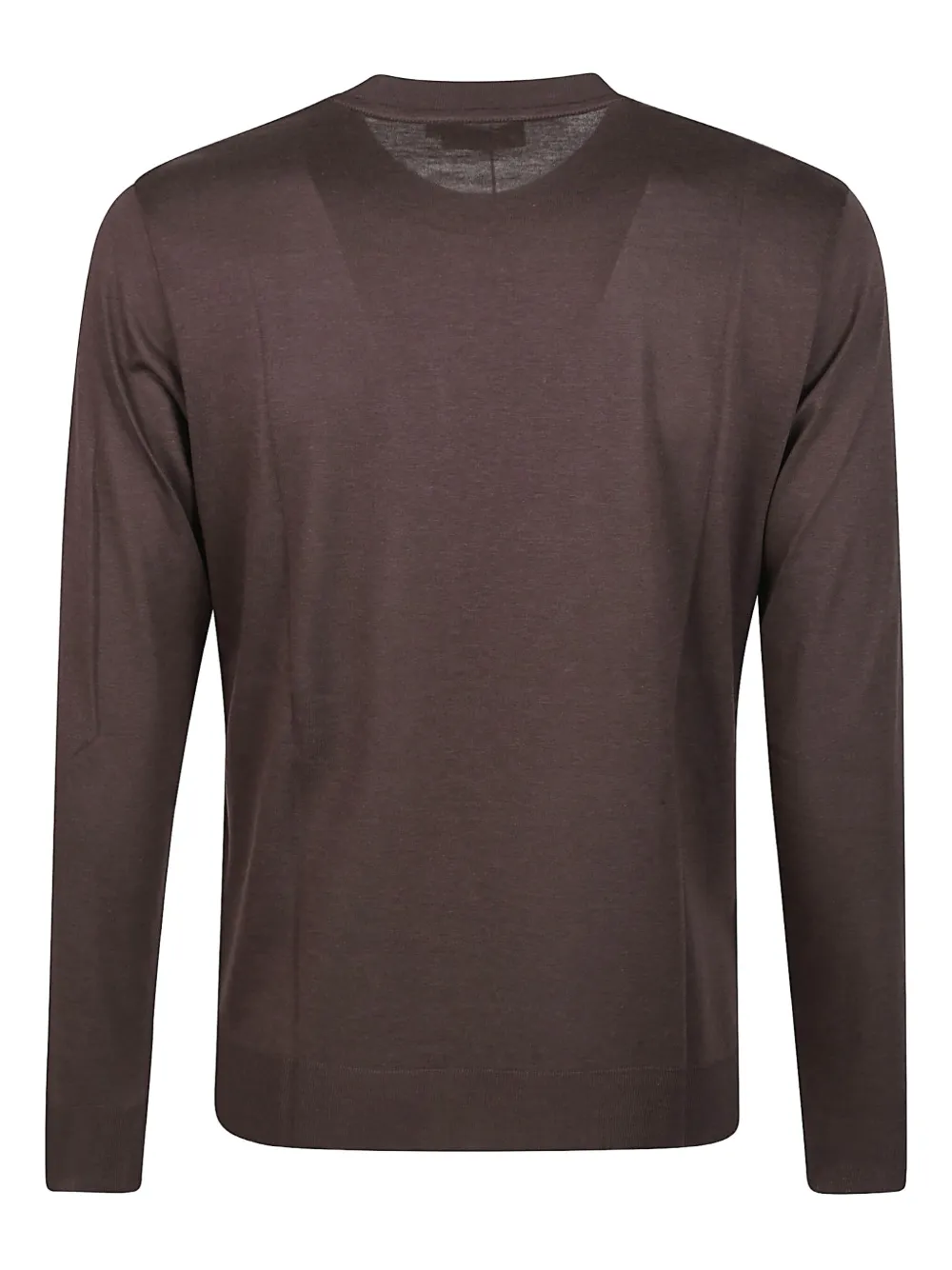 Altea round-neck long-sleeve T-shirt - Bruin