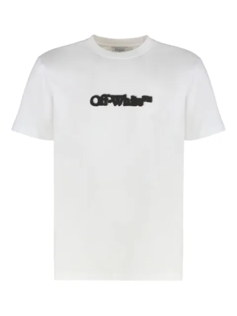 Off-White arrow-print cotton T-shirt