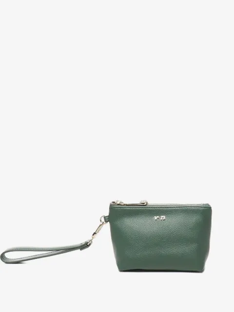 V°73 logo-lettering clutch bag 