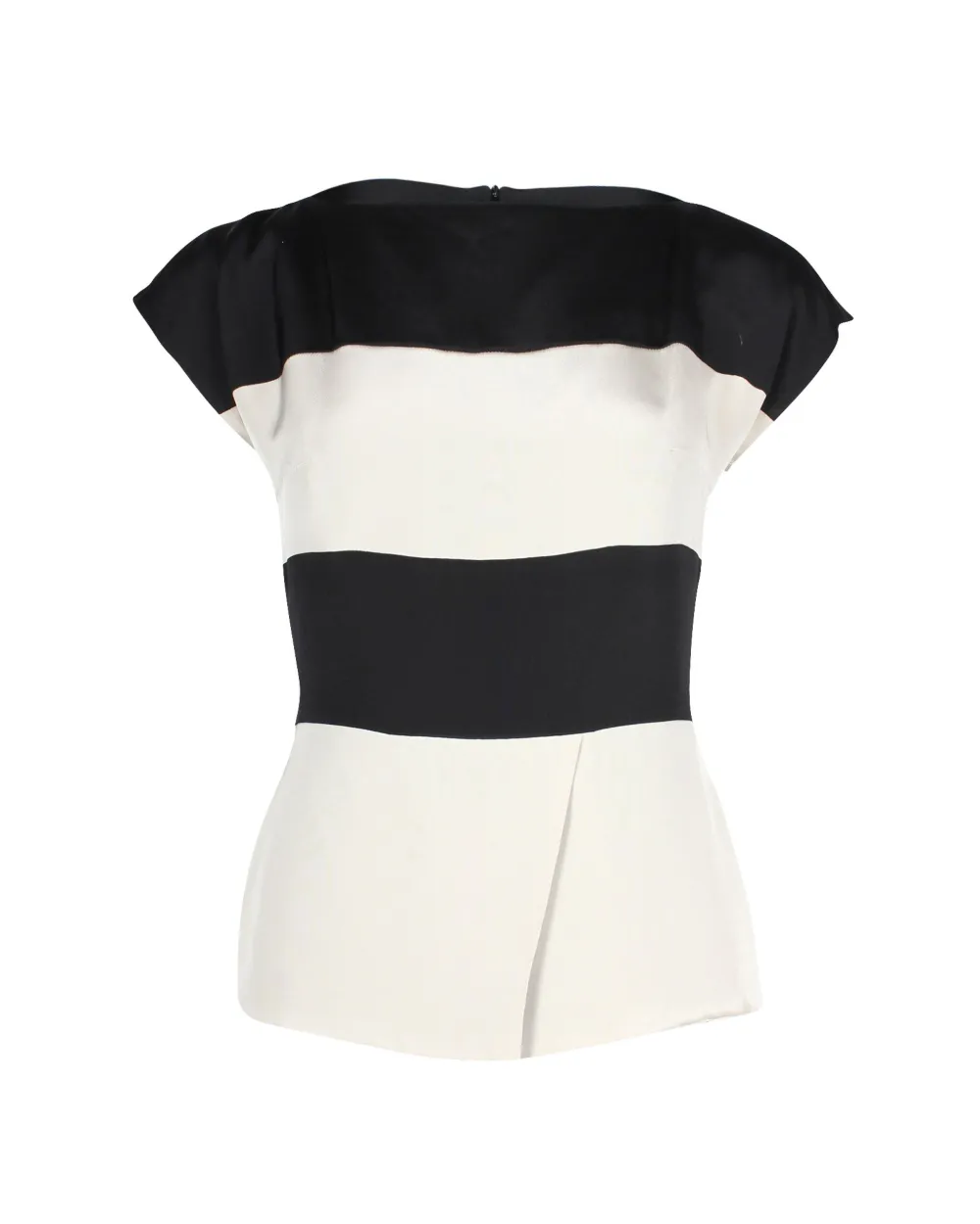 Etro Vintage colour-block blouse | Black | Image 1