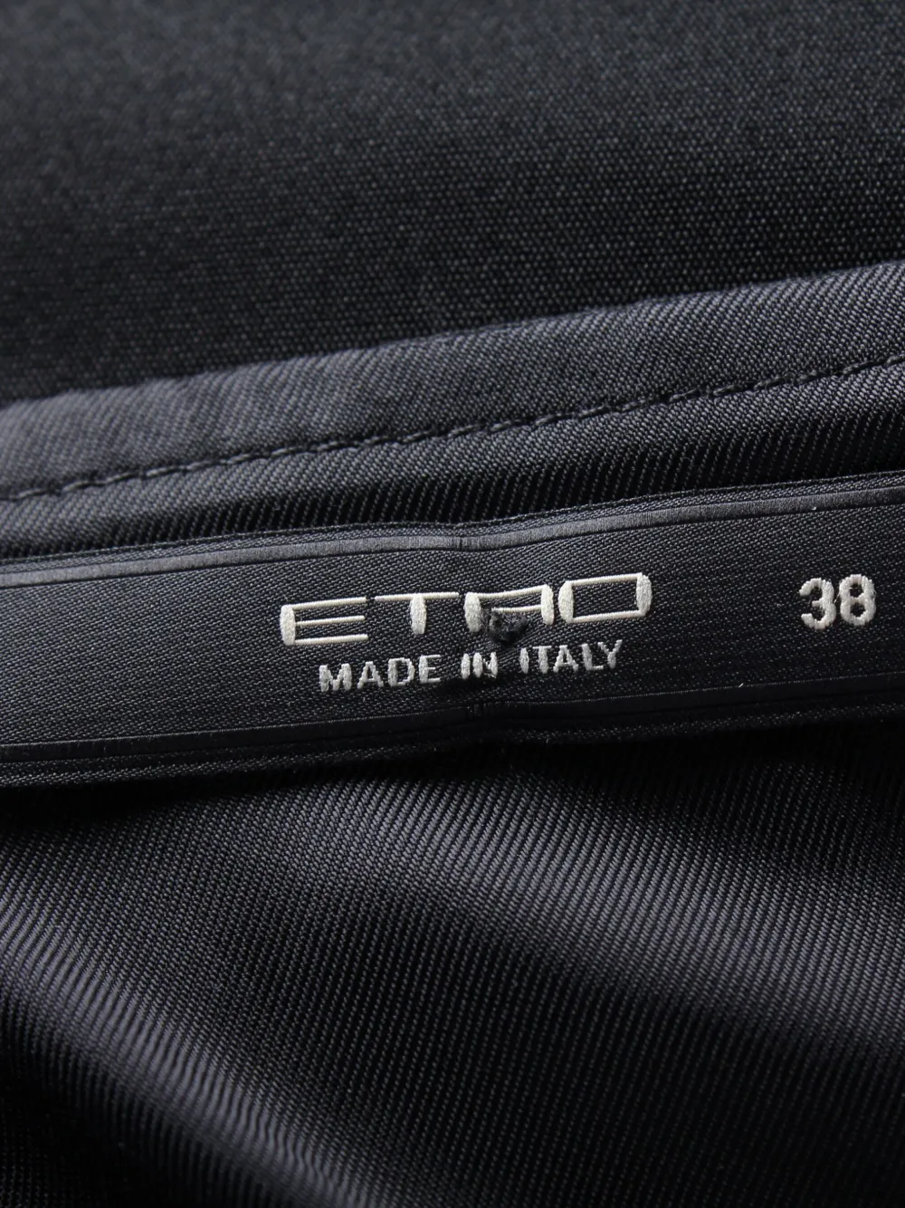 Pre-owned Etro Vintage Colour-block Blouse In Black