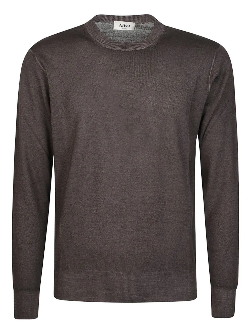 Altea crew-neck wool sweater | Brown | Image 1
