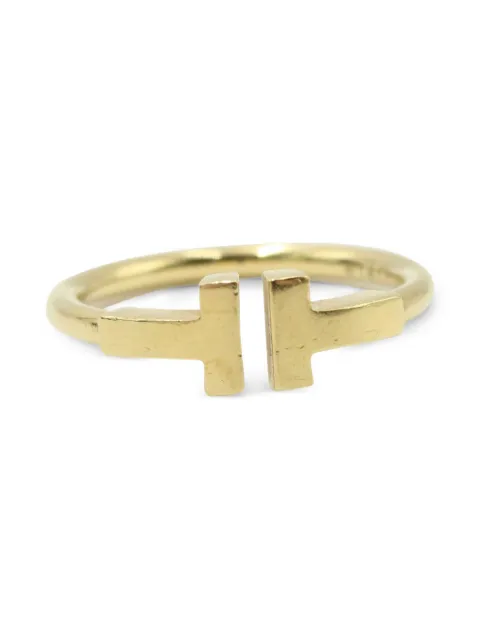 Tiffany & Co. Pre-Owned 18K yellow gold T-Wire ring