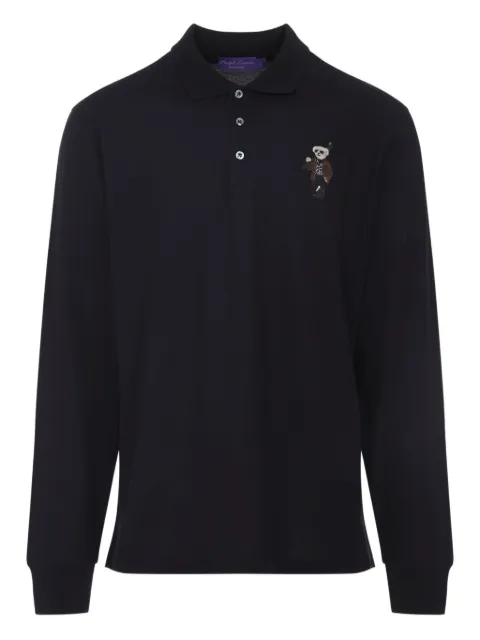 Ralph Lauren Purple Label cotton polo shirt