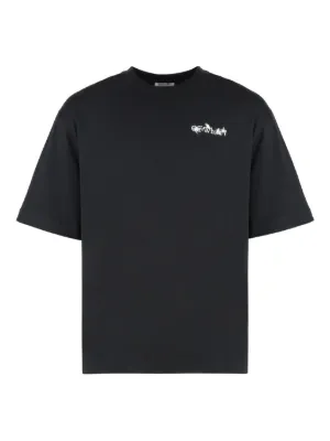 Moncler Grenoble ロゴ Tシャツ | ブラック | FARFETCH JP