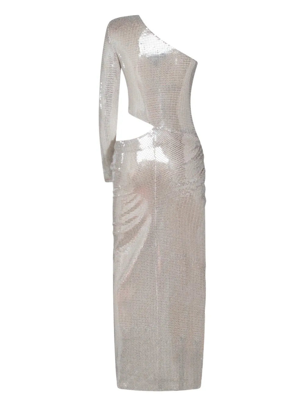 NISSA Asymmetrische midi-jurk - Zilver
