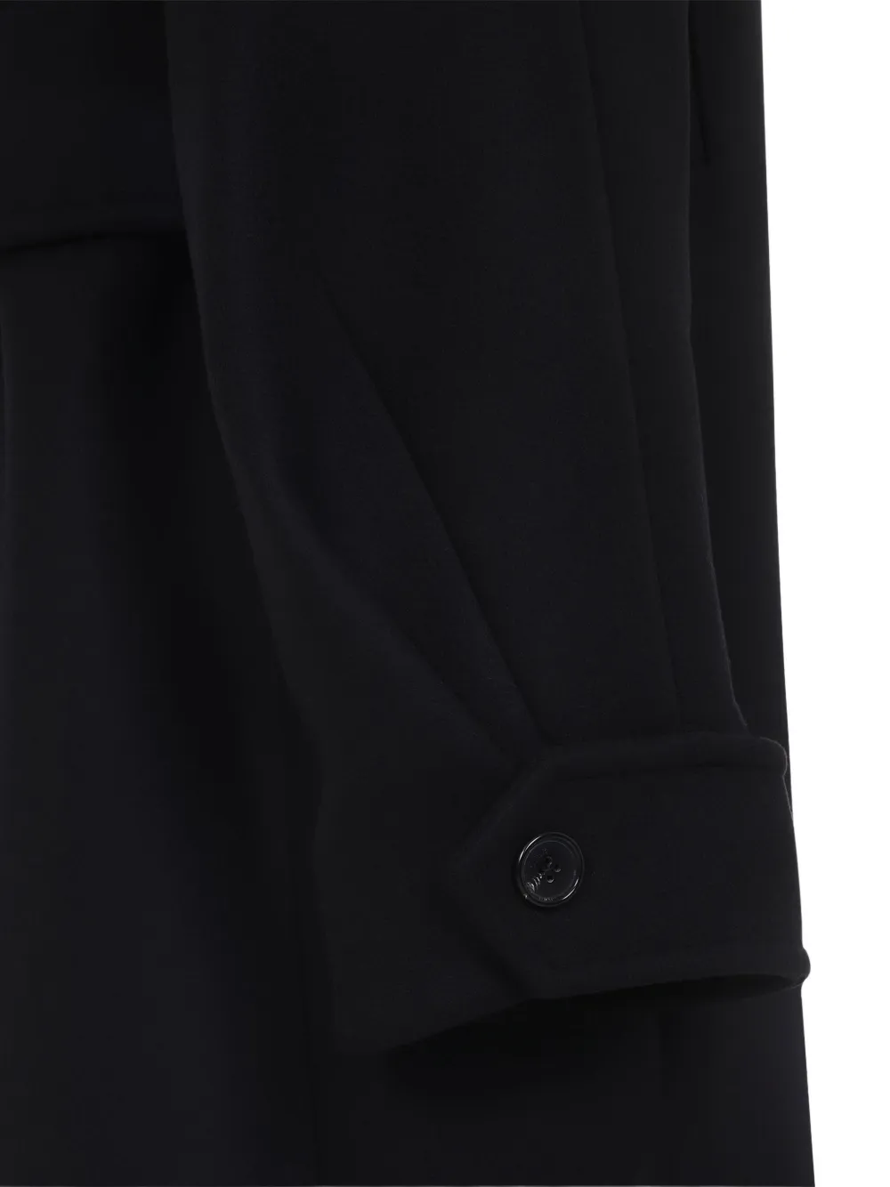 Khaite Donna Double-breasted Coat In Black